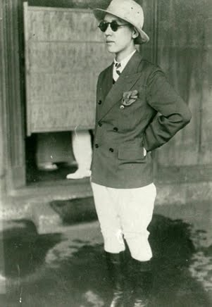 川島芳子男裝像 川島芳子男裝像