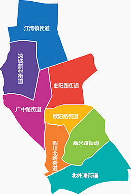 虹口區行政區劃 虹口區行政區劃