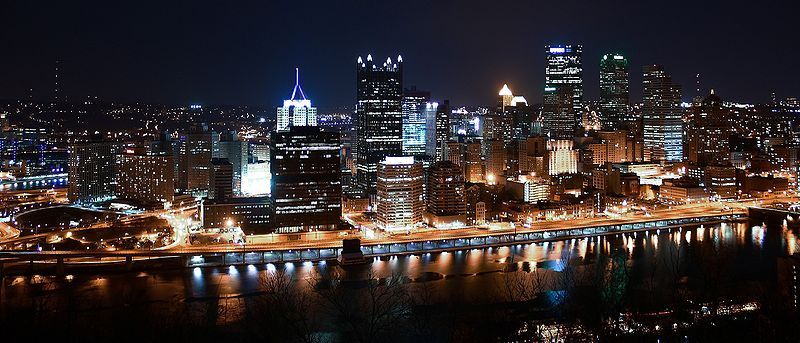 匹茲堡夜景 匹茲堡夜景
