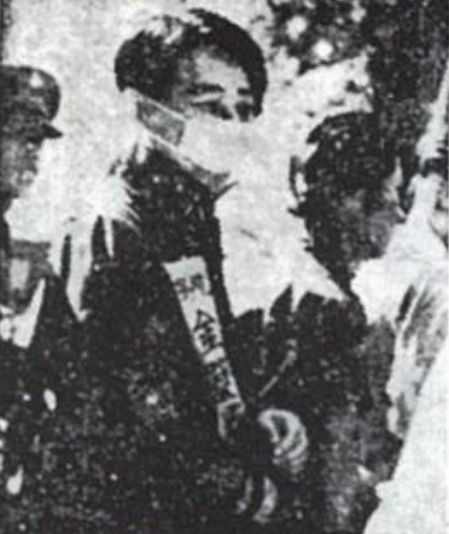 川島芳子被押赴刑場照片 川島芳子被押赴刑場照片