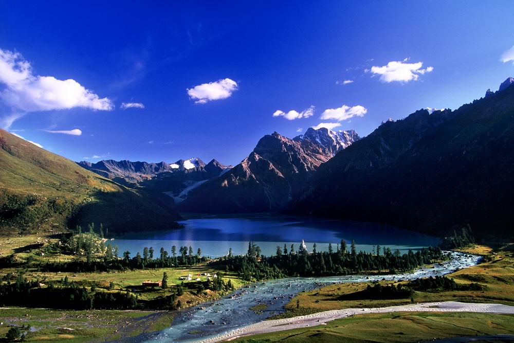 德格縣新路海風景 德格縣新路海風景